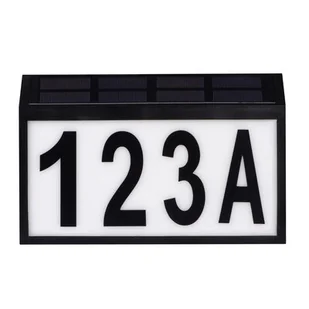 Oprawa solarna numer domu podświetlony LIGHTLOGIC LL SLR LED NUM - Lampy ogrodowe - miniaturka - grafika 1