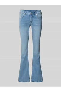 Jeansy z poszerzaną nogawką z mieszanki bawełny model PIMLICO - Pepe Jeans - Spodnie damskie - miniaturka - grafika 1