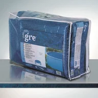 Akcesoria do basenów - Gre Gre Owalna pokrywa basenowa na lato 915 x 470 cm - miniaturka - grafika 1