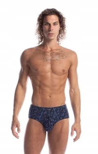 LAMA Slipy męskie NIEBIESKIE r. L, 2 szt. - Majtki męskie - miniaturka - grafika 1