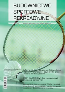 Budownictwo Sportowe i Rekreacyjne - Czasopisma - miniaturka - grafika 1