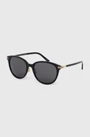 Okulary przeciwsłoneczne - Gucci okulary przeciwsłoneczne damskie kolor czarny - miniaturka - grafika 1