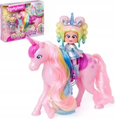 Figurki dla dzieci - KOOKYLOOS Rainbow Unicorn Iris LALECZKA LALKA AKCESORIA PREZENT DLA DZIECI - miniaturka - grafika 1