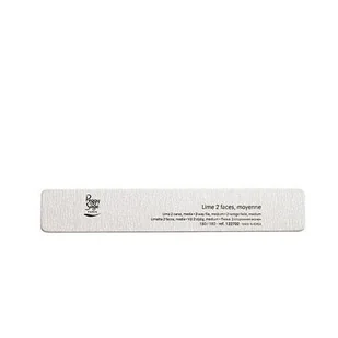Peggy Sage 2-Way Nail File Zebra Medium Dwustronny pilnik do paznoki prostokątny 180 180 Zebra Peggy Sag - Pozostałe akcesoria kosmetyczne - miniaturka - grafika 3