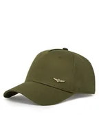 Czapki i chusty sportowe męskie - Aeronautica Militare Czapka z daszkiem 251HA1122CT2848 Zielony - miniaturka - grafika 1