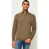 Swetry męskie - HUGO Sweter San Quintus-C | Regular Fit - miniaturka - grafika 1