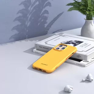 Choetech MFM Anti-drop case etui Made For MagSafe do iPhone 13 Pro pomarańczowy (PC0113-MFM-YE) - Etui i futerały do telefonów - miniaturka - grafika 8