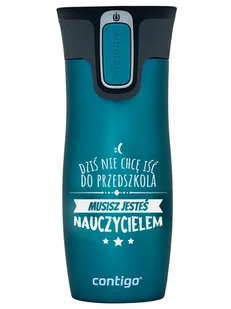 Kubek termiczny Contigo West Loop 2.0 470 ml - Dla Przedszkolanki - Biscay Bay - Kubki termiczne - miniaturka - grafika 1
