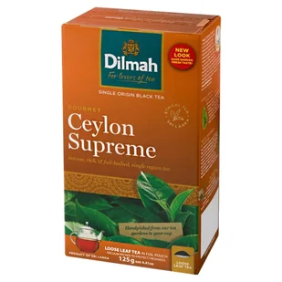 Dilmah Ceylon Supreme 125 g liściasta 3296 - Herbata - miniaturka - grafika 1