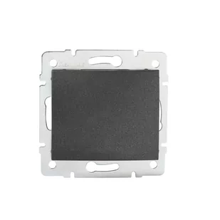 Kanlux Łącznik zwierny LOGI 02-1021-141 gr 25246 - Wyłączniki światła i elektryczne - miniaturka - grafika 1
