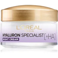 Kremy do twarzy - Loreal Hyaluron Specjalist Krem nawilżający wygładzający zmarszczki na noc 50ml SO_112601 - miniaturka - grafika 1
