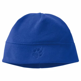 Czapka dziecięca Jack Wolfskin REAL STUFF CAP K active blue - ONE SIZE - Czapki dla dzieci - miniaturka - grafika 1