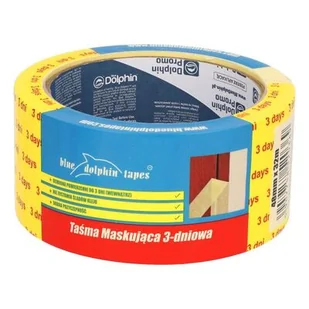 Blue Dolphin taśma maskująca 48 mm x 32 m - Folie i taśmy malarskie - miniaturka - grafika 1