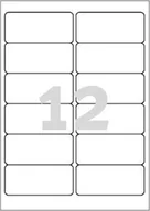 Etykiety do drukarek - Avery Zweckform ETYK.ZF 4776 L+K 99,1X42,3 WODO.20 ARK. ETYKIETA - 4776-20 - miniaturka - grafika 1