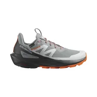 Buty trekkingowe męskie - Męskie buty turystyczne Salomon Elixir Active GTX sharkskin/phantom/dragon fire - 8 - miniaturka - grafika 1