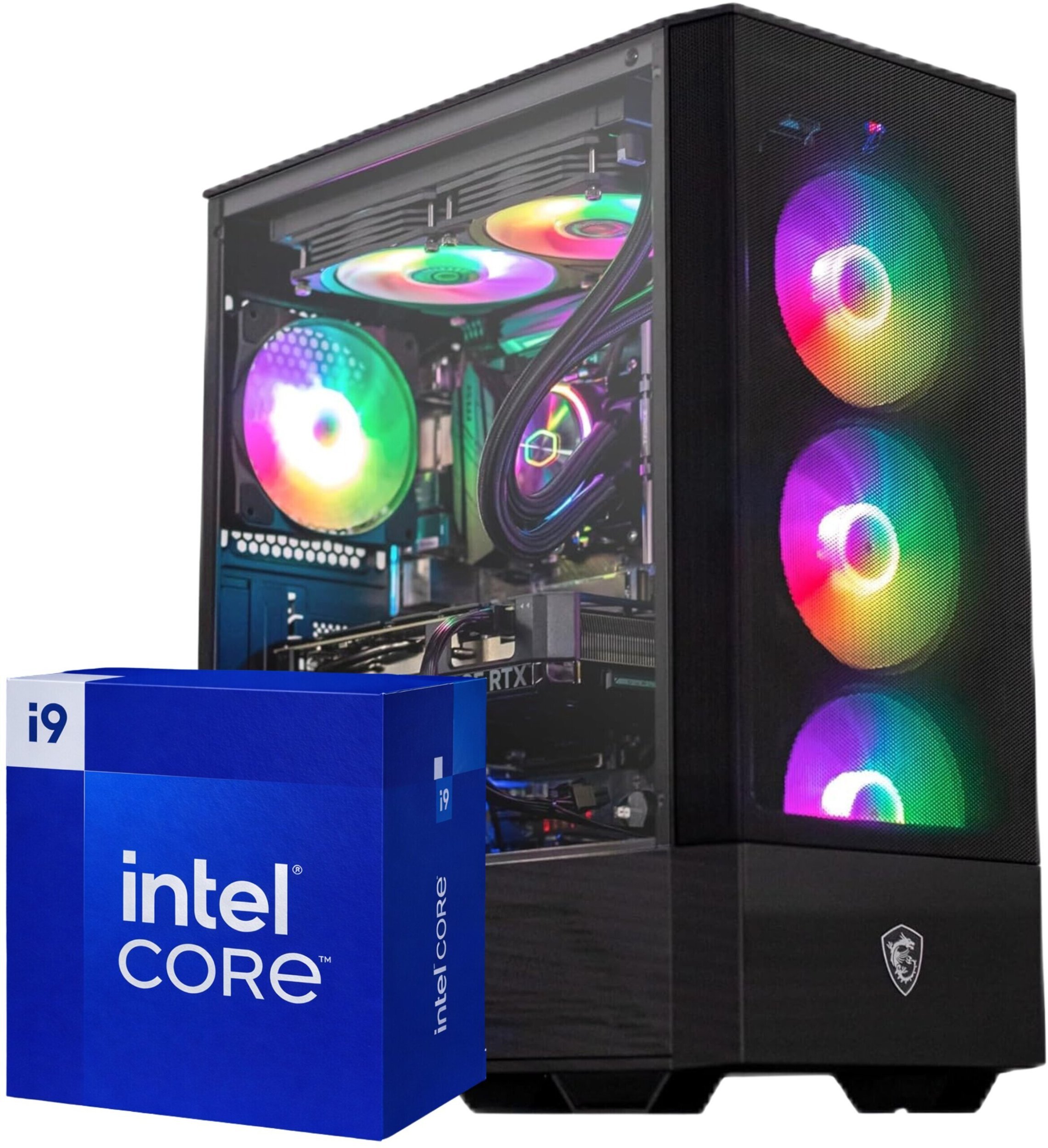 Komputer SPCX Komputer I9 12900 RTX 5060Ti 32GB DDR4 2TB M2