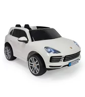 Pojazdy elektryczne dla dzieci - INJUSA INJUSA Porsche Cayenne S Samochód Na Akumulator 12V R/C MP3 719 - miniaturka - grafika 1