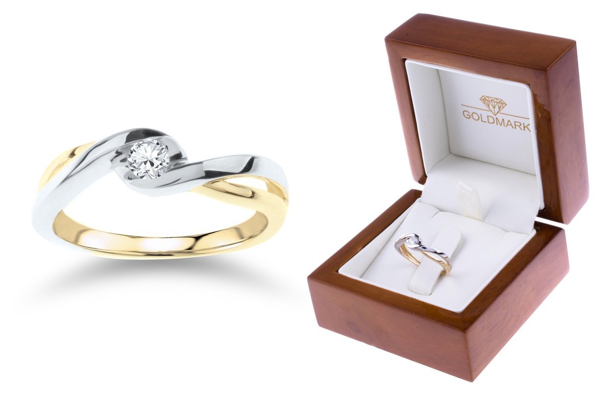 ZŁOTY PIERŚCIONEK ZŁOTO ZARĘCZYNOWY 333 AN154 R:24