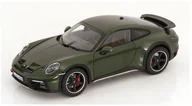 Samochody i pojazdy dla dzieci - Norev Porsche 911 992 Dakar Oak Green Metall 1:18 187241 - miniaturka - grafika 1