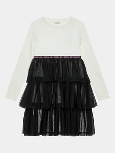 Guess Sukienka codzienna J3BK05 KB8R0 Czarny Regular Fit - Sukienki i spódniczki dla dziewczynek - miniaturka - grafika 1