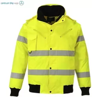 Odzież robocza - PORTWEST C467 KURTKA OSTRZEGAWCZA BOMBER 3W1; ŻÓŁTY - miniaturka - grafika 1