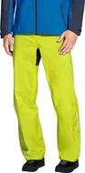 Spodnie rowerowe - Vaude Spodnie przeciwdeszczowe na rower męskie Vaude Moab Rain - zielone S - miniaturka - grafika 1