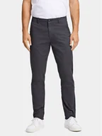 Spodnie męskie - Lindbergh Chinosy 30-005044 Czarny Slim Fit - miniaturka - grafika 1