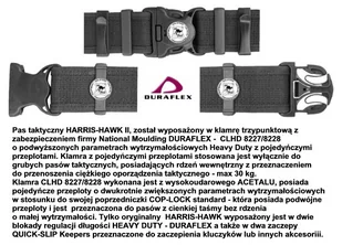 pas taktyczny HARRIS-HAWK II nośność 30kg - Odzież taktyczna i umundurowanie - miniaturka - grafika 4