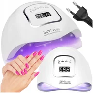 Lampy UV do paznokci - Lampa Do Paznokci UV Led 80W Do Hybryd Żeli Mocna Hybrydy Sun x5 Max Lcd - miniaturka - grafika 1