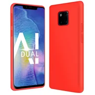 Etui i futerały do telefonów - Etui ochronne na telefon Huawei Mate 20 Pro silikonowo-żelowe etui na telefon komórkowy, czerwone - miniaturka - grafika 1