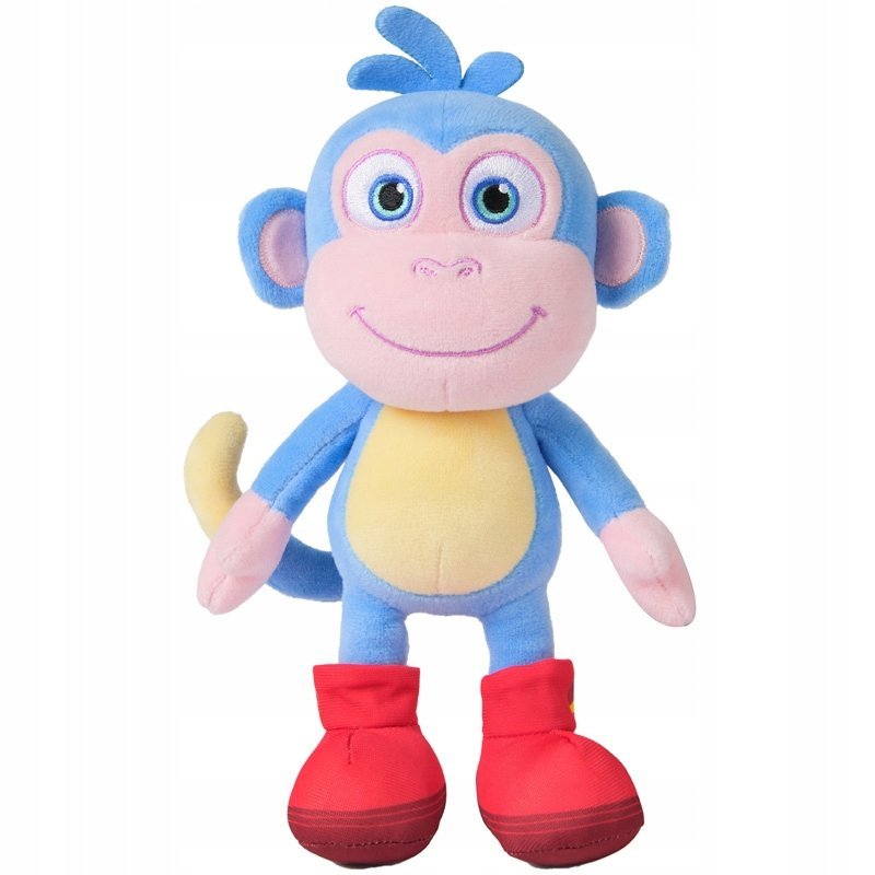 DORA POZNAJE ŚWIAT PLUSZOWA MASKOTKA MIŚ PRZYTULANKA MAŁPKA BUTEK 20 CM 3+