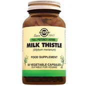 Witaminy i minerały - Solgar, Milk Thistle Ostropest Plamisty,  50 kaps. - miniaturka - grafika 1