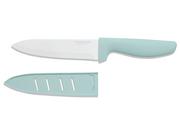 Noże kuchenne - ERNESTO ERNESTO Nóż ceramiczny 16 cm (Niebieski) 4055334568111 - miniaturka - grafika 1