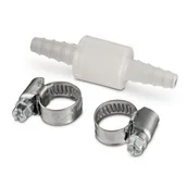 Akcesoria i części do pralek i suszarek - Zawór zwrotny XAVAX z opaskami zaciskowymi - miniaturka - grafika 1