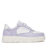 Sneakersy damskie - Sneakersy TWINSET 251GCJ01E Fioletowy - miniaturka - grafika 1