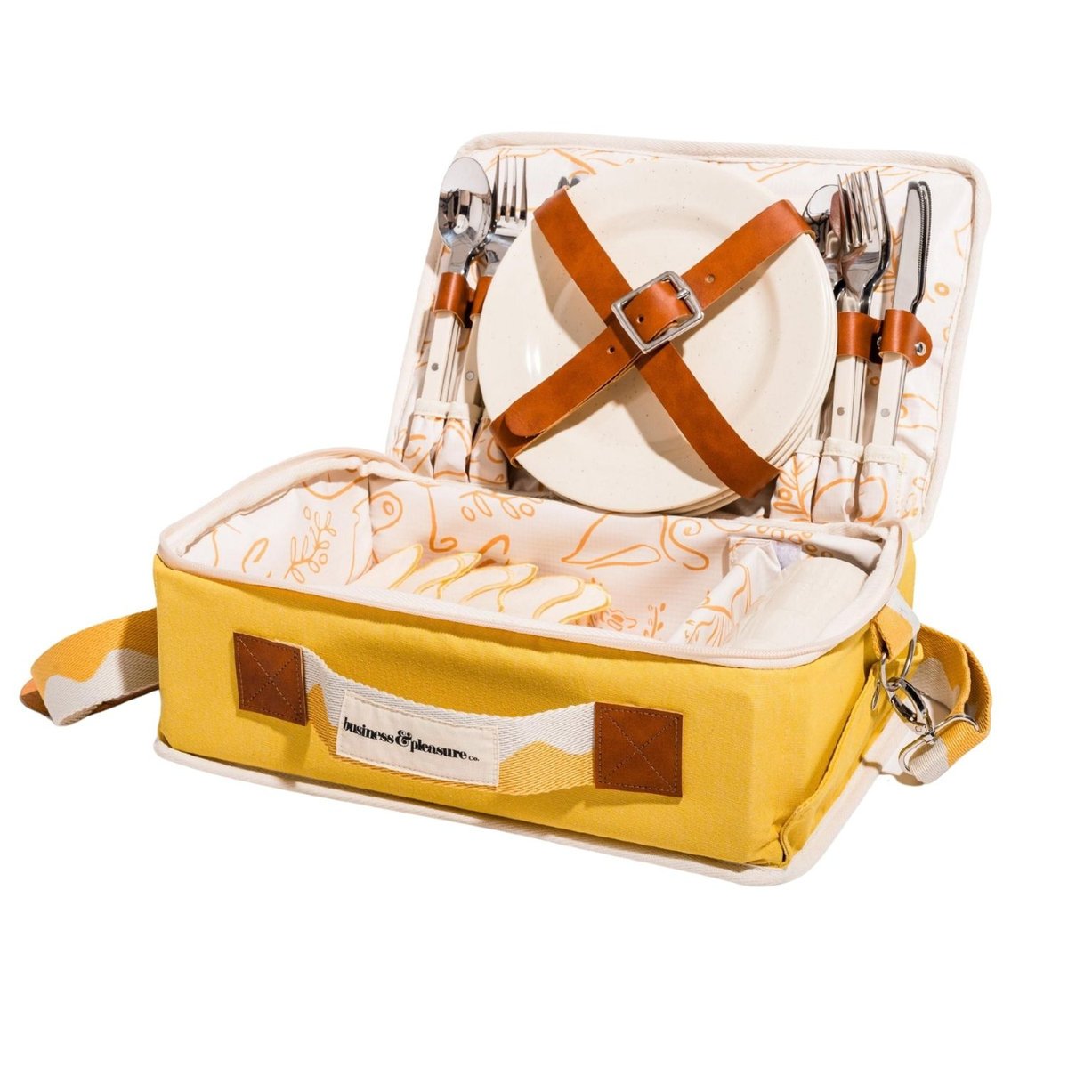 Torba piknikowa Business&Plesure zestaw dla 4 osób