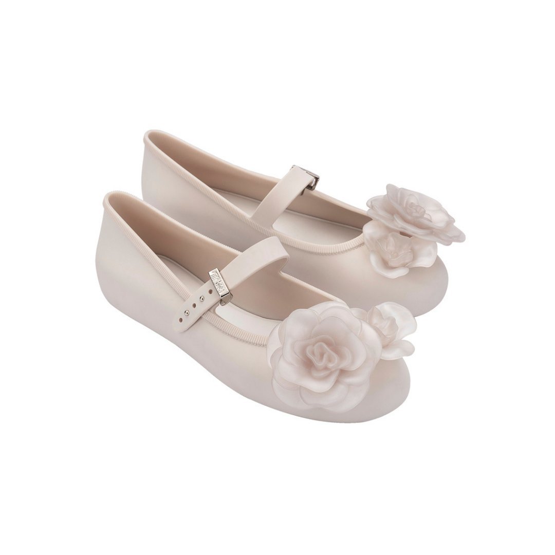 Melissa Soft Ballerina Petals AD Beige Baleriny Damskie Beżowe 39