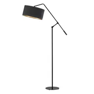 Lampy stojące - Regulowana lampa stojąca do czytania LIBERIA VELUR w stylu glamour - miniaturka - grafika 1
