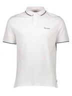 Koszulki męskie - Pepe Jeans Koszulka polo w kolorze białym - miniaturka - grafika 1