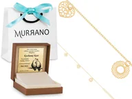 Bransoletki - Rodium Złota bransoletka 585 łańcuszkowa serduszko RD-44973 - miniaturka - grafika 1