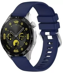 Bizon Pasek Strap Watch Silicone Pro do Huawei Watch GT 4 41 mm, granatowy - Akcesoria do smartwatchy - miniaturka - grafika 1