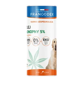 Francodex Olej Konopny Cbd 5% 10 Ml - Pielęgnacja psów i kotów - miniaturka - grafika 1