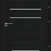 Drzwi wewnętrzne - Drzwi wewnętrzne łazienkowe z podcięciem wentylacyjnym Tasman dąb czarny 80 prawe Classen 5905612076021 - miniaturka - grafika 1