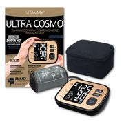 Ciśnieniomierze i akcesoria - VITAMMY Ultra Cosmo Golden Black Ciśnieniomierz naramienny 22- 42 cm z zasilaczem i IHB - miniaturka - grafika 1