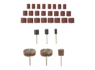 Akcesoria do elektronarzędzi - PARKSIDE® Zestaw akcesoriów do szlifierek (Zestaw szlifierski PSLS 30) - miniaturka - grafika 1