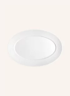 Meissen Porzellan-Manufaktur Płyta Do Serwowania N°41 Wellenspiel Relief weiss - Tace i patery - miniaturka - grafika 1