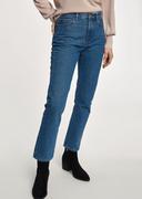 Spodnie damskie - Jeansy damskie typu mom jeans - miniaturka - grafika 1