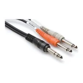 Akcesoria do nagłośnienia - Hosa stp203 Insert wire 6,3 MM TRS-6,3 mm TS 3 m STP-203 - miniaturka - grafika 1