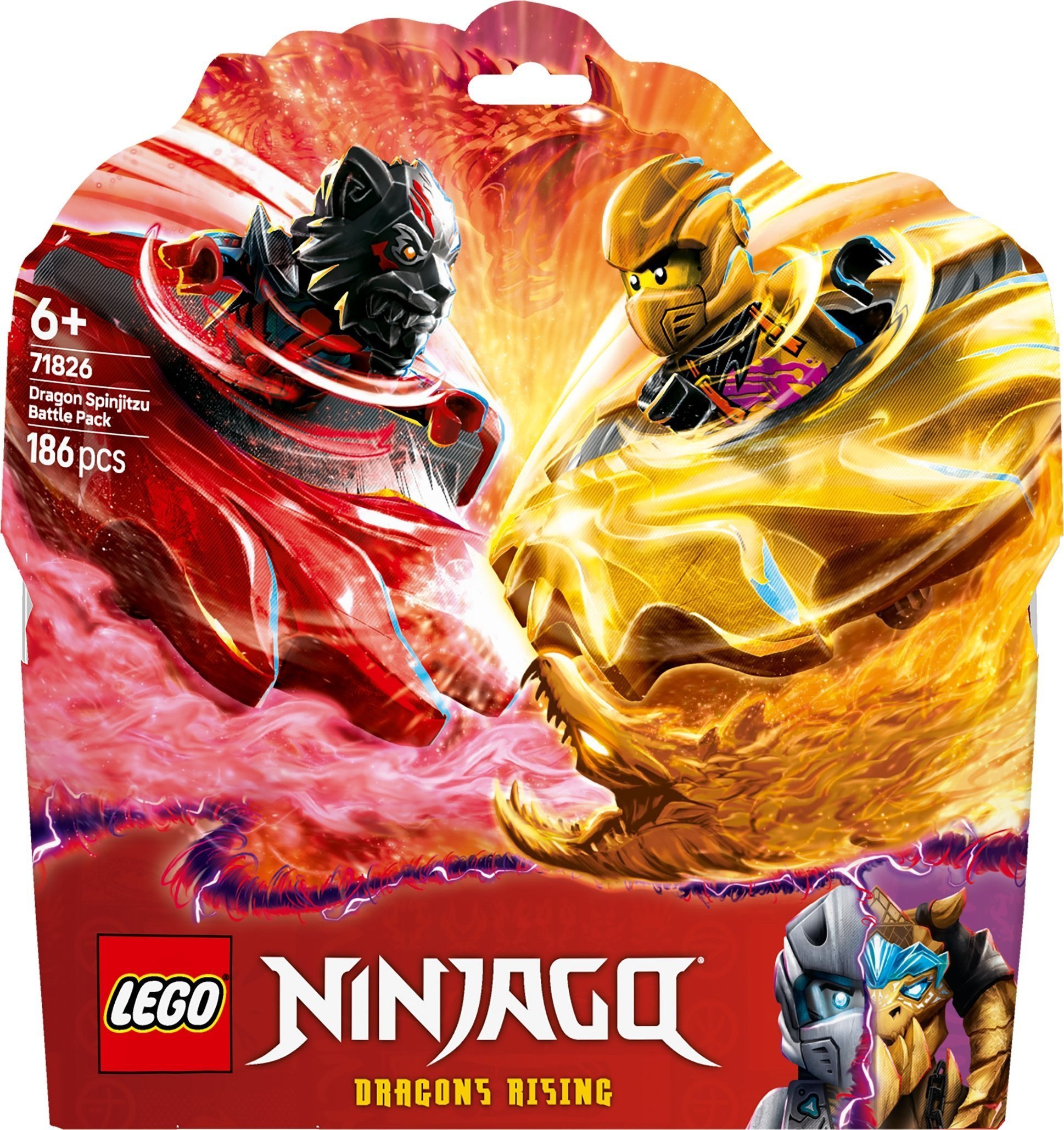 LEGO Ninjago Smocze Spinjitzu — zestaw bitewny 6 szt. 71826