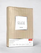 Pościel - Pościel hotelowa ADAMASZEK PIASKOWY BEŻ 140x200cm 100% bawełna - miniaturka - grafika 1